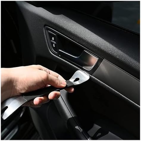 Car Removal Tool Car Audio Removal Steel Skid Center Console Rear View Lens Repair Tool Pry Metal Crowbar Stainless - Image 6