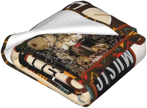 Rock Music Throw Blanket Fleece Flannel Stuff Plush Gifts 40"X50" - Image 4