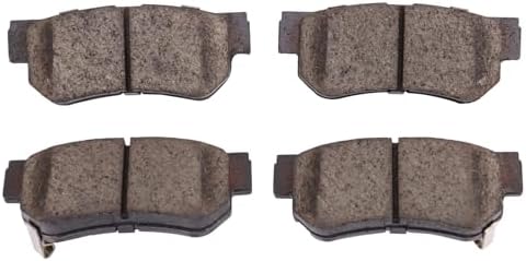 TRQ Rear Posi Ceramic Brake Pad Kit Set