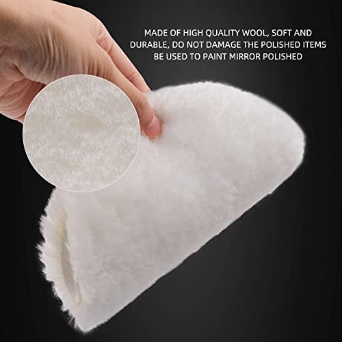 Buffing Polishing Pads, 7Pc 5.5 Inch Face for 5Inch 125mm Backing Plate Compound Buffing Sponge Pads Cutting Polishing Pad Kit for Car Buffer Polisher Compounding, Polishing and Waxing -PPTYS5SET - Image 3
