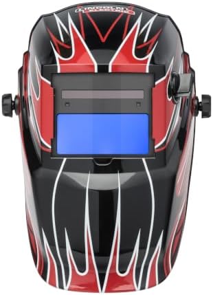 Lincoln Electric Fierce Welding Helmet, Red, K3063-1 - Image 4