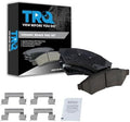 TRQ Front Brake Pads Ceramic Hardware