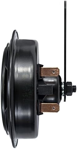 HELLA 012588071 Black 92mm 12V Disc Horn (Ht Universal Fit-Single Blister Pack)