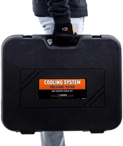 Mishimoto MMTL-CPT-28 Coolant Pressure Tester and Vacuum Refill Kit, 28-Piece Universal Fit, Black - Image 6