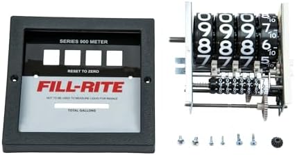 Fill-Rite KIT900GR Kit, 900 Series Gallon Register & Faceplate by Fill-Rite