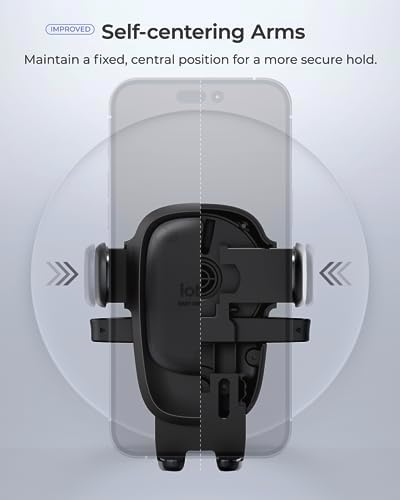 iOttie Easy One Touch Advanced Air Vent Car Phone Mount - Universal Cell Phone Holder for iPhone, Google, Samsung, Moto, LG, and All Other Smartphones