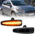 Nilight Fender Side Marker Lights 2PCS for 2008-2018 Lancer Evolution X
