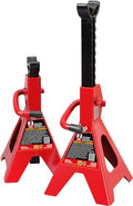 BIG RED 2 Ton Jack Stands Fit Use for Cars, Sedans, and Most Automobiles by BIGRED