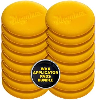 Meguiar's W0004 Supreme Shine 4" Foam Applicator Pads, 16 Pack by Meguiars