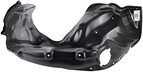 TRQ Right Inner Fender Liner Black Passenger Side