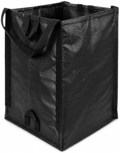 DURASACK Heavy Duty Home and Yard Bags, Black, 3 Pack by DURASACK