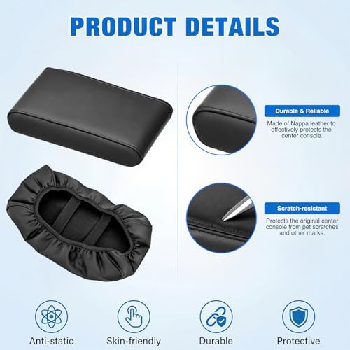 Nilight Center Console Cover for Nissan Altima 2013-2018 Armrest Cushion