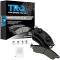 TRQ Front Ceramic Brake Pad Set
