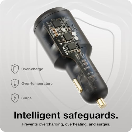 NOCO XGrid XV100 100W 2-Port USB-C Fast Charging Car Charger