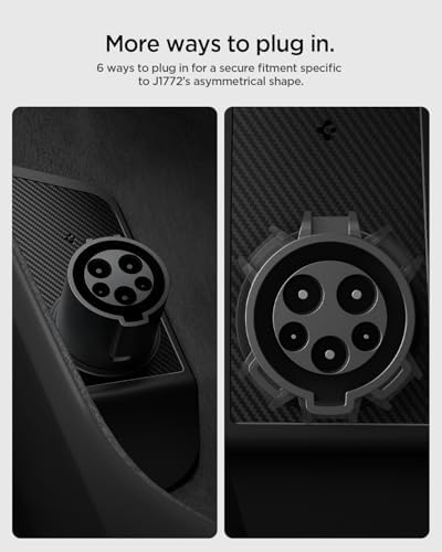 Spigen J1772 Charging Adapter Door Dock for Tesla Model Y Juniper & YL