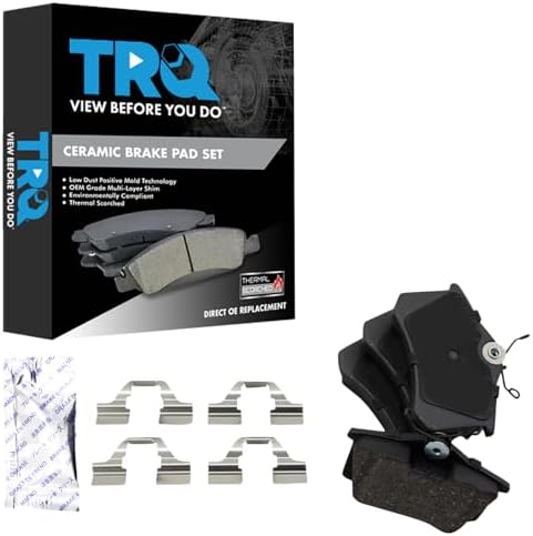 TRQ Rear Brake Pads Ceramic