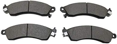 TRQ Front Ceramic Brake Pad Set