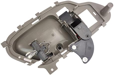 TRQ Door Handle Inside Interior Gray Passenger Right RH