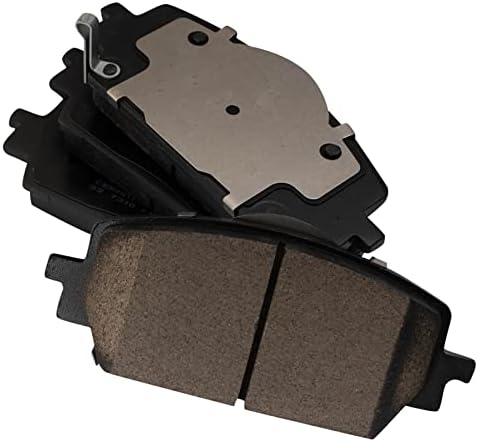 TRQ Front Ceramic Brake Pad Set