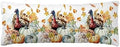 Pillow Covers 20x54 Inch - Body Thanksgiving Watercolor Turkey with Pumpkins White Soft Brushed Microfiber Pillowcases with Hidden Zipper Closure Bed Pillow Shams for Bedroom Sofa Car by T%26H+XHome
