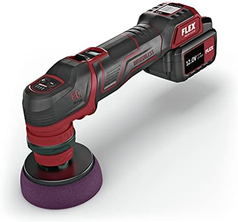 FLEX PXE 80 12.0-EC set USA 12V Cordless Multi-Polisher-Set, Includes Two 2.5Ah Batteries, One Charger & Soft Bag - Image 2