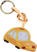 Travel Icon Leather Bag Charm - Unique Keychain Purse Charm For Handbags