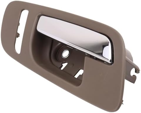 TRQ Door Handle Inside Cashmere & Chrome w/Heated Seat Front LH