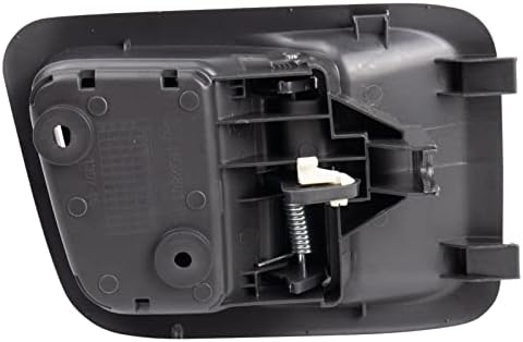 TRQ Rear Left Interior Door Handle Gray Drivers Side