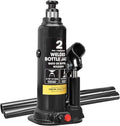 BIG RED 2 Ton (4,000 LBs) Torin Welded Hydraulic Car Bottle Jack for Auto Repair and House Lift, Black, AT90203BR by BIGRED