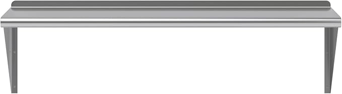AmGood 48" Long X 18" Deep Stainless Steel Wall Shelf | NSF Certified | - Image 4