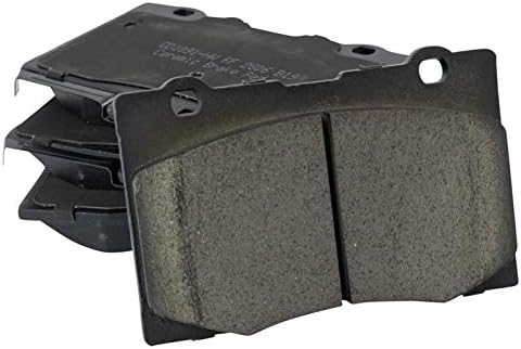 TRQ Front Ceramic Brake Pad Set