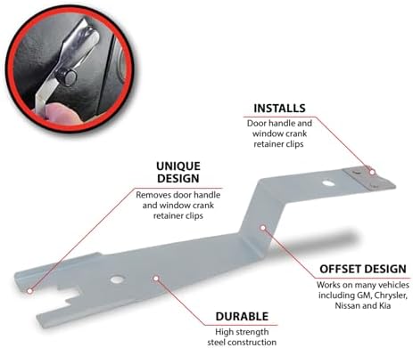 Performance Tool W80646 Door and Window Handle Clip Tool - Image 2