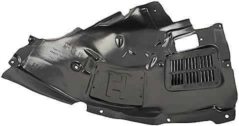 TRQ Front Left Forward Inner Fender Liner Drivers Side