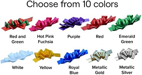 Big Purple Car Bow Ribbon - 25" Wide, Large Gift Decoration, Halloween - Image 3
