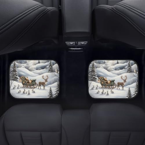 SnowmanFloor Mats for Xmas