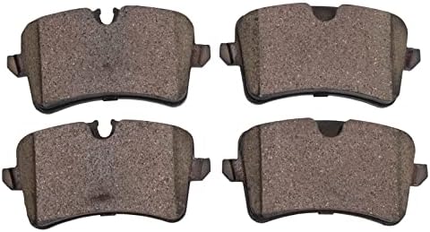 TRQ Rear Brake Pads Ceramic Hardware Wear Sensor
