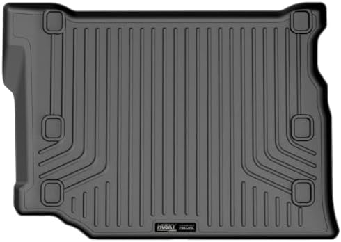Husky Liners Weatherbeater Cargo Liner | Fits 2021-2026 Jeep Wrangler 4-Door (Includes 4XE Models) | Cargo, 1-pc. Black - 20761