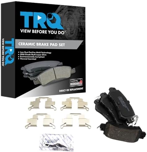 TRQ Rear Brake Pads Ceramic