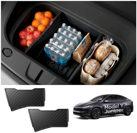 Spigen Front Trunk Divider for Model Y Juniper & Model Y L 2026/25 (2 Pack)