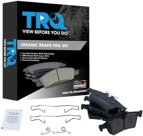 TRQ Posi Ceramic Brake Pad Kit Set