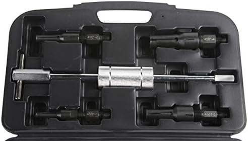 OTC 4581 Slide Hammer and Blind Hole Bearing Puller Set - Remove and Install Stubborn Drum Brake Hold-Down Springs on Cars, Light Trucks, SUVs, and Vans, Silver - Image 2