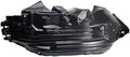 TRQ Front Left Inner Fender Liner Black Drivers Side