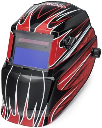 Lincoln Electric Fierce Welding Helmet, Red, K3063-1 by LincolnElectric