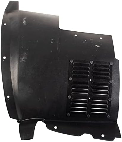 TRQ Front Right Forward Inner Fender Liner Black Passenger Side