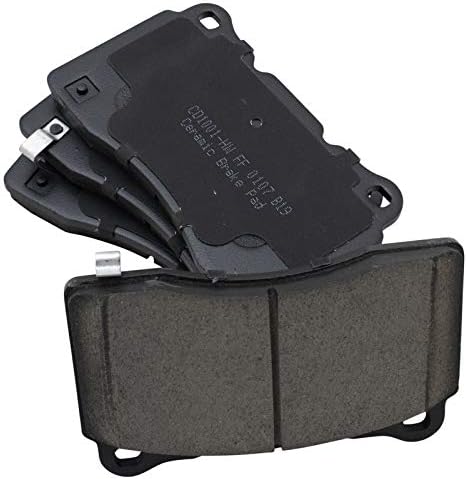 TRQ Front Posi Ceramic Brake Pad Kit Set