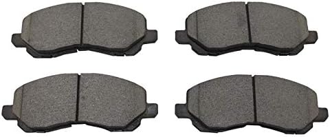 TRQ Front Posi Ceramic Brake Pad Kit Set