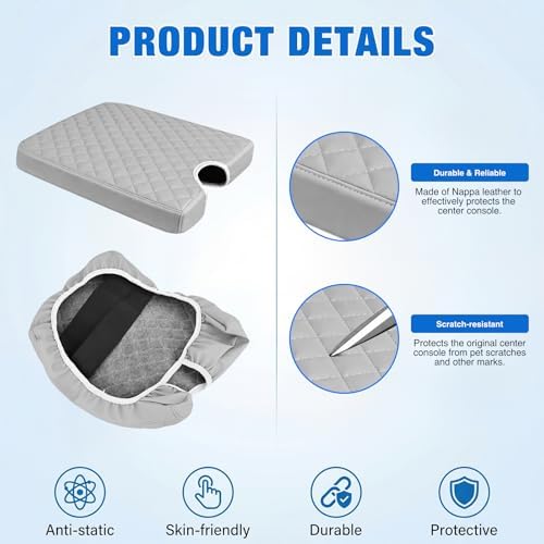 Nilight Center Console Cover for Ford F150 F250 F350 F450 F550 2015-2025