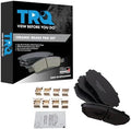 TRQ Front Brake Pads Ceramic Hardware