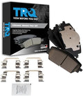 TRQ Front Ceramic Brake Pad Set
