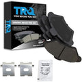 TRQ Front Brake Pads Ceramic Hardware